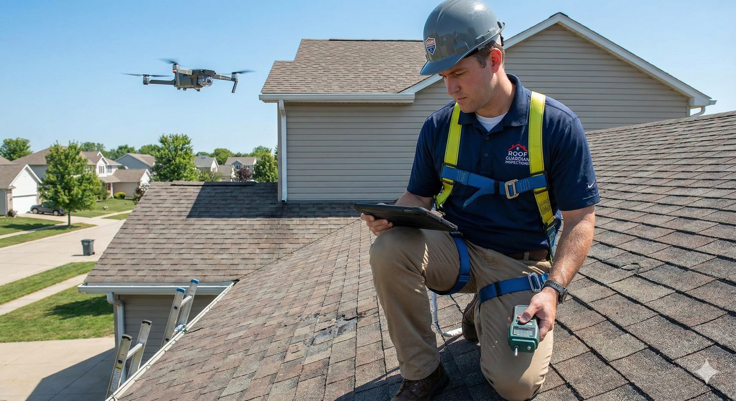 skilled roof inspection services by Lighthouse Roofing Services